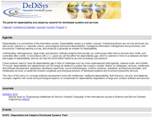 Tablet Screenshot of dedisys.org